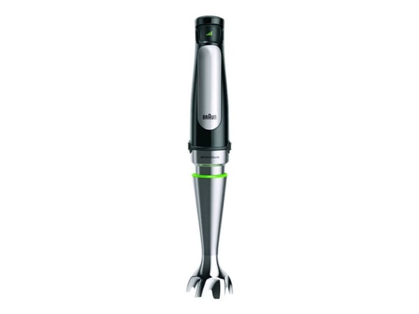 Braun Multiquick 7 MQ 7075X - Håndmikser - 1 kW - premiumsvart / børstet rustfritt stål