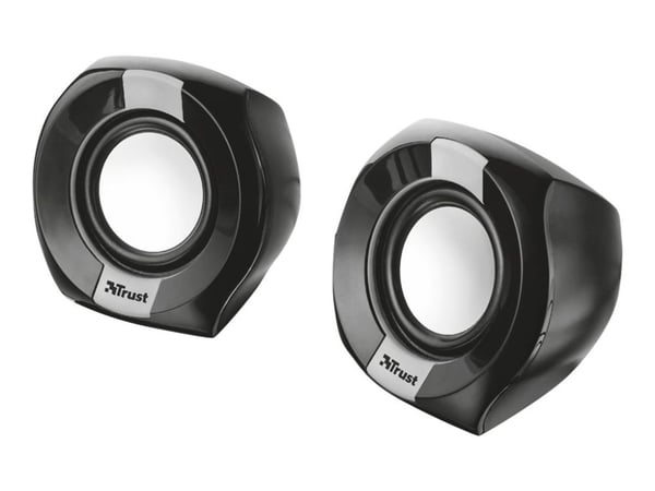 Trust Polo - Højttalere - 2.0-kanal - USB - 4 Watt (Total) - sort