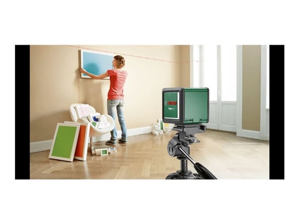 Bosch Quigo Plus, 0,8 mm/m, 4°, 6 s, Vaaka/Pysty, Punainen, 635 nm (< 1 mW)