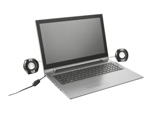 Trust Polo - Højttalere - 2.0-kanal - USB - 4 Watt (Total) - sort