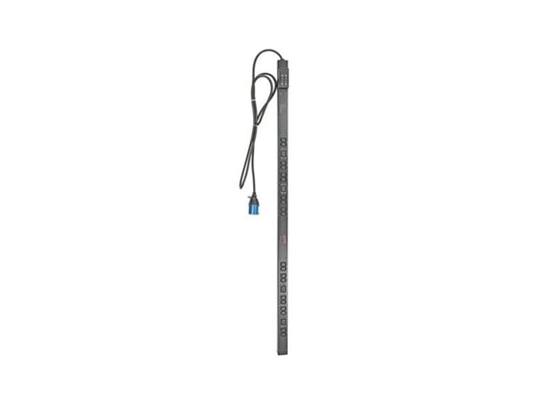 APC Basic Rack PDU Zero U - Strømfordelingslist (kan monteres i rack) - AC 230 V - inngang: IEC 60309 - utgangskontakter: 24 (power IEC 60320 C13, ...