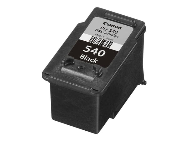 Canon PG-540, Perusvärintuotto, Musta, 8 ml, 1 kpl, 180 sivua, Kertapakkaus
