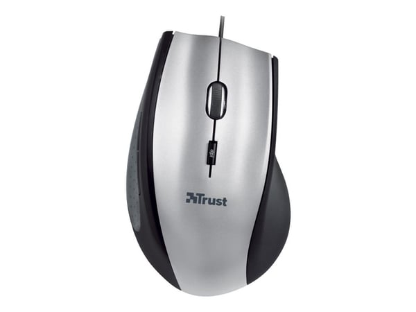 Trust ComfortLine Mouse - Mus - optisk - 6 knappar - kabelansluten - USB