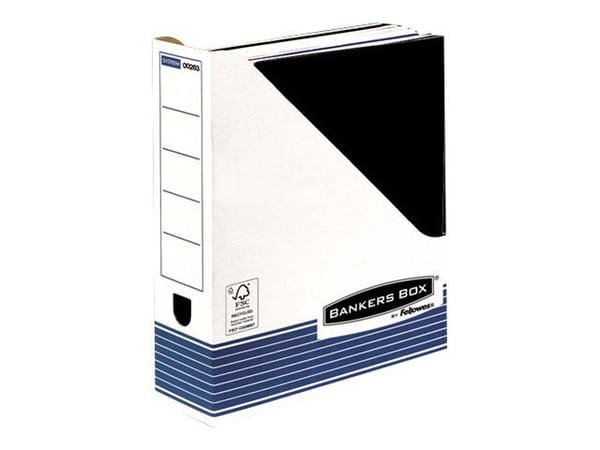 Bankers Box - Bladfil - for A4 (210 x 297 mm) - hvit, blå