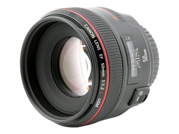 Objektiv Canon EF 50mm f/1.2L USM SLR Svart