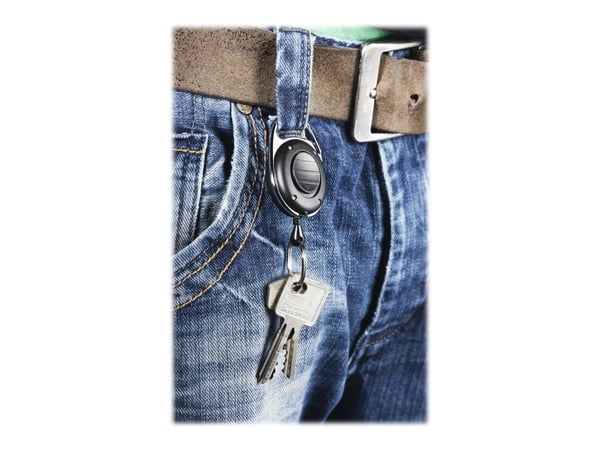 Durable 819801, Avainnippu, Musta, Metalli, 1 kpl
