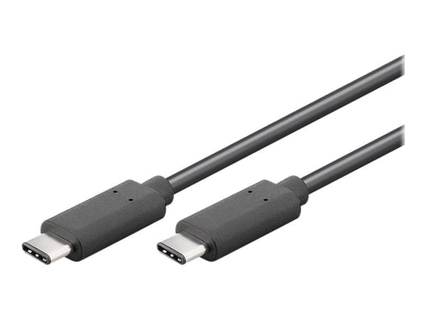 goobay - USB-kaapeli - USB-C (han) til USB-C (han) - USB 3.1 - 1 m - lajitelma - lajittelu