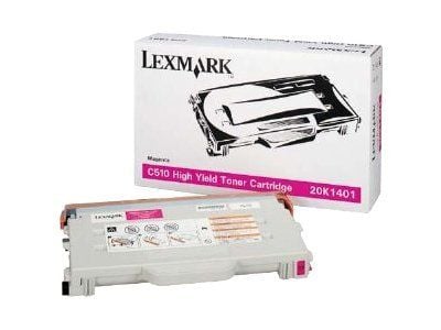 Lexmark 20K1401, 6600 sivua, Magenta, 1 kpl