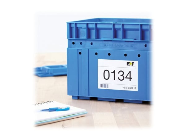 HERMA Premium - Papir - matt - permanent selv-adhesiv - hvit - A4 (210 x 297 mm) 100 etikett(er) (100 ark x 1) laminerte etiketter