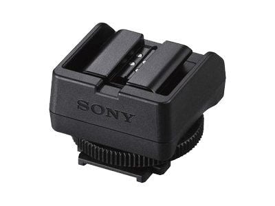 Sony ADP-MAA - Hot-shoe-adapter - för a SLT-A58; a VLOGCAM ZV-E10; a1; a3000; a6000; a7; a7 II; a7 IV; a77 II; a7R; a7s; a7s II