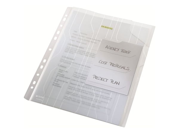 Leitz CombiFile - L-formet mappe - for A4 (210 x 297 mm) - kapasitet: 60 ark - blank