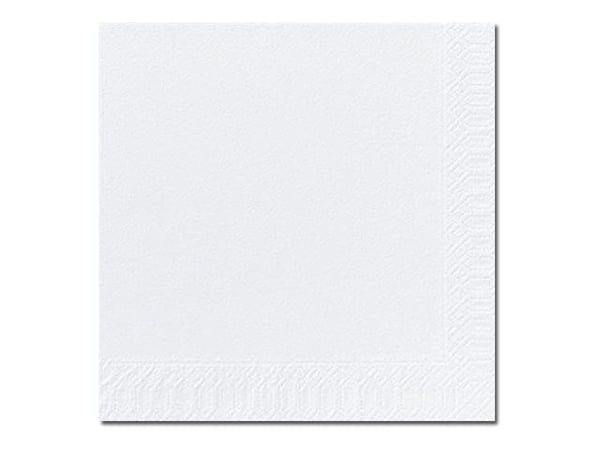 Duni - Serviet - Størrelse 33 x 33 cm - engangs - hvid (pakkaus 125 kpl) Duni - Serviet - Størrelse 33 x 33 cm - engangs - hvid (pakkaus 125 kpl)