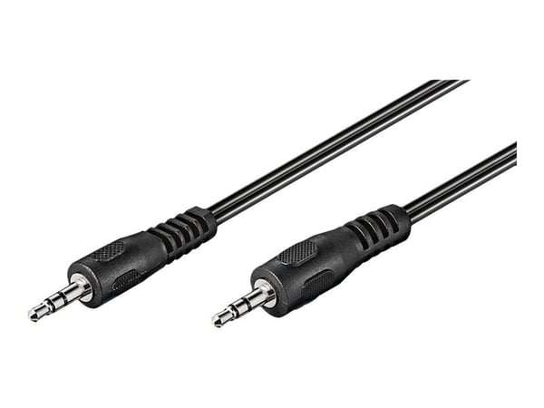 Wentronic goobay AVK 119-0250 - Lydkabel - Mini-Phone Stereo 3,5 mm (M) - Mini-Phone Stereo 3,5 mm (M) - 2,5 m (50449) Wentronic goobay AVK 119-0250 - Lydkabel - Mini-Phone Stereo 3,5 mm (M) - Mini-Phone Stereo 3,5 mm (M) - 2,5 m (50449)