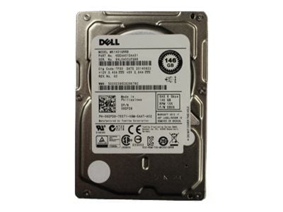 Dell - Harddisk - 146 GB - intern - 2.5" - SAS 6Gb/s - 15000 rpm