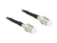 DeLock - Antennekabel - HF - FME (M) - FME (M) - 3 m - (RG-174) - Sort (88594)