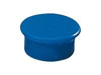 Magneetti, pyöreä, 13 mm, sininen, pakkaus 10 stk.