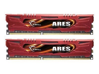 G.Skill ARES - DDR3 - sats - 16 GB: 2 x 8 GB - DIMM 240-pin - 1600 MHz / PC3-12800 - CL9 - 1.5 V - ej buffrad - icke ECC