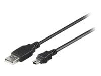 MicroConnect - USB-kaapeli - USB uros - mini-USB tyyppi B uros - 50 cm - 50 cm
