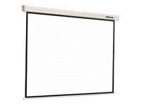 Reflecta Crystal-Line Motor lux - Projeksjonsskjerm - takmonterbar, veggmonterbar - motorisert - 109" (277 cm) - 1:1 - Matte White