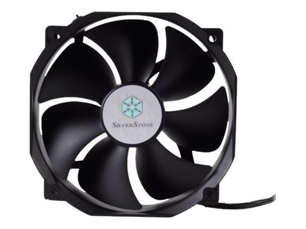 SilverStone FHP141 - Prosessorituuletin - 140 mm - musta