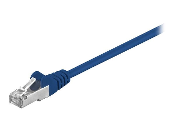 wentronic - Nettverkskabel - RJ-45 (hann) til RJ-45 (hann) - 1.5 m - foliebelagt uskjermet tvinnet kabelpar (F/UTP) - CAT 5e - formstøpt, uten hind...