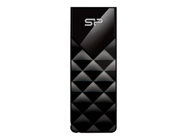 SILICON POWER Ultima U03 - USB flash-enhet - 16 GB - USB 2.0 - mystery black