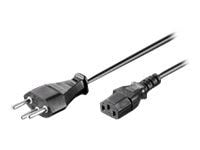 MicroConnect - Strömkabel - 1.8 m - Schweiz