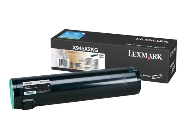 Lexmark - Høy ytelse - svart - original - tonerpatron LCCP - for Lexmark X940e, X940e Page Plus Solution, X945e, X945e Page Plus Solution