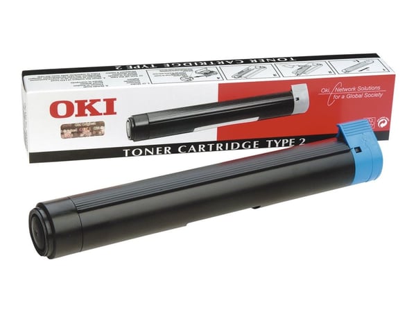 OKI Toner black 2000sh f OL4xxe 6xxex 810ex, 2000 sivua, Musta