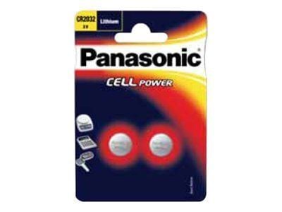 Panasonic CR2032L/2BP - Paristot 2 x CR2032 - Li - 220 mAh