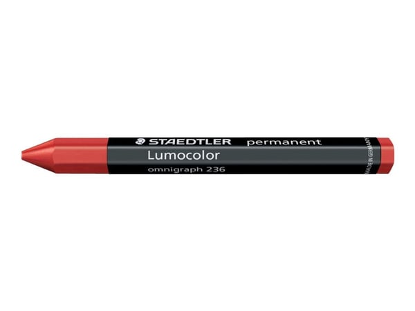 Kritor Staedtler Lumocolor röd - (12 st.)