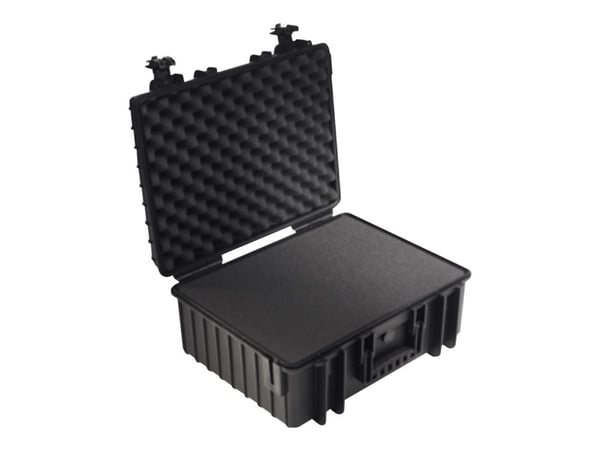B&W outdoor.case Type 6000 - Hard eske - polypropylen - svart