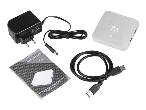 i-Tec USB 3.0 Metal Charging HUB - Hub - 4 x SuperSpeed USB 3.0 - stasjonær