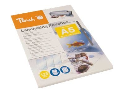 Peach lamineringsposer A5 125mic Glossy PPR525-03 25PK