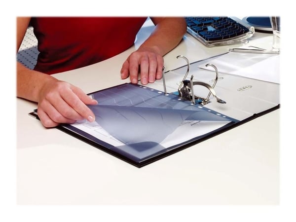 Leitz CombiFile - L-formad mapp - för A4 (210 x 297 mm) - kapacitet: 40 ark - klar (paket om 5) - för P/N: 10470037, 10470045, 45630025, 45630037, ...