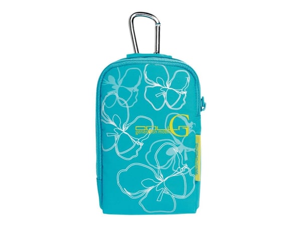Golla DIGI POPCORN G987 - Eske for kamera - nylon, polyester - turkis