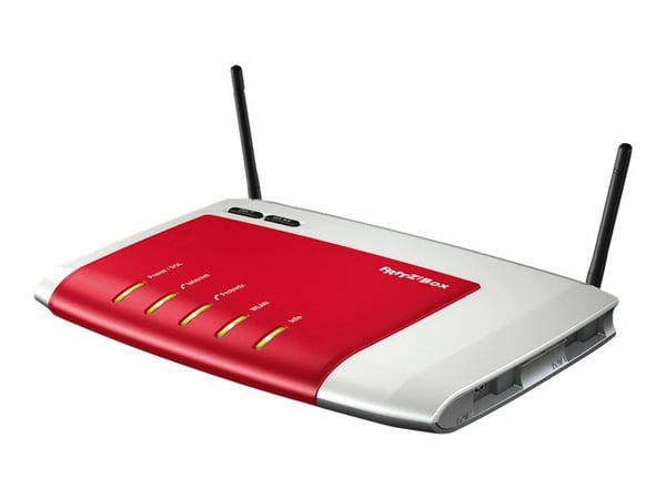 AVM FRITZ!Box 7272 - Trådløs ruter - DSL-modem - 4-portsswitch - GigE - Wi-Fi - 2,4 GHz - VoIP telefonadapter (DECT)
