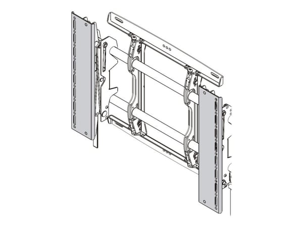 Chief FHB3032 - Monteringskomponent (2 utvidelsesbraketter) - for flatpanel - svart - veggmonterbar - for LG 42LF6500, 42LF652, 42LF6529, 47WV50, 5...