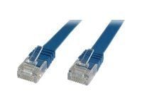 MicroConnect UltraFlat - Nettverkskabel - RJ-45 (hann) til RJ-45 (hann) - 1 m - UTP - CAT 6 - flat - blå