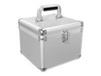 ICY BOX IB-AC628 - Beskyttelsesboks for harddisk - kapasitet: 10 harddisker - sølv