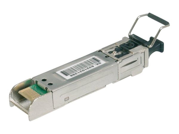DIGITUS Professional DN-81000-01 - SFP-sändar/mottagarmodul (mini-GBIC) - 1GbE - 1000Base-SX - LC multiläge - upp till 550 m - 850 nm
