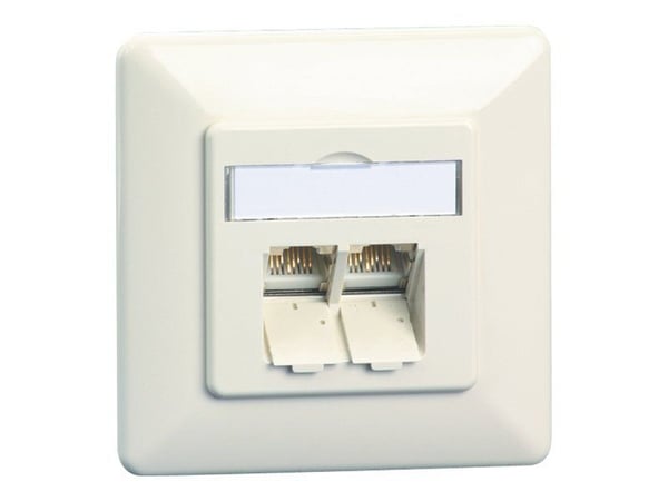 BTR NETCOM 130C380002-I, RJ-45, 6a, Valkoinen