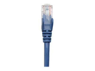 Intellinet Network Patch Cable, Cat5e, 10m, sininen, CCA, U/UTP, PVC, RJ45, kullatut koskettimet, Snagless, Booted, Lifetime Warranty, Polybag - Pa...