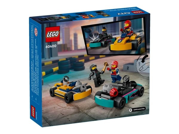 LEGO City 60400 Gokarter og racerkjørere