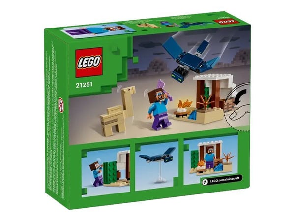 LEGO Minecraft 21251 Steves ørkenekspedisjon