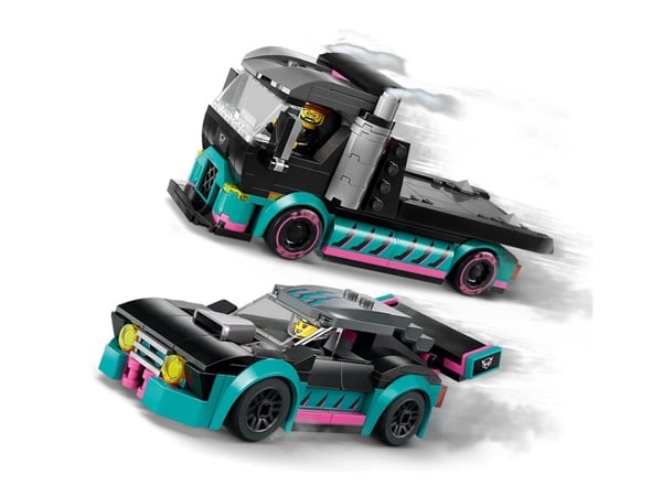 LEGO City 60406 Racing bil og biltransporter