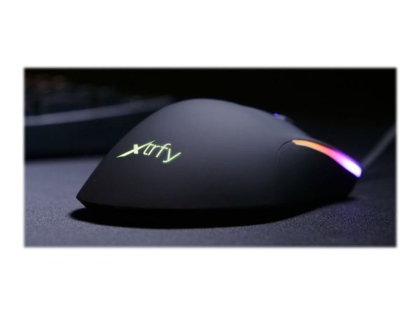 Xtrfy M1 RGB - Mus - optisk - 5 knapper - kablet - USB