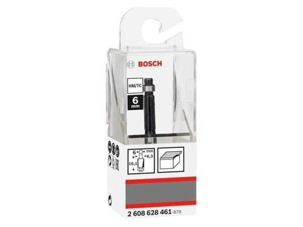 Bosch 2 608 628 461, Trim-bit for laminatmateriale, 54 mm, 1,62 cm, 6,4 mm, 6 mm, 1 stykker