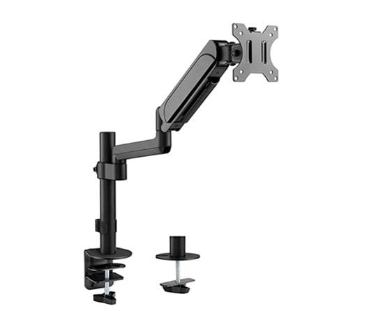 Gembird MA-DA1P-01 - Monteringssett (skrivebordsklemmemontering) - justerbar arm - for LCD-skjerm - up to 9 kg - aluminium, plastikk, stål - fintek...