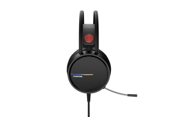 Canyon Gaming Headset GH-8A 2x3.5mm\"Interceptor\" LED black retail
